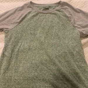 Boys green shirt large